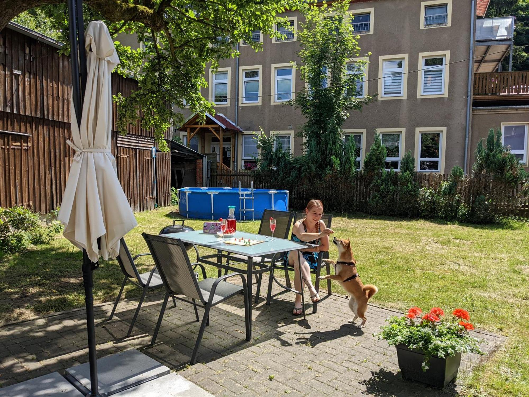 H1 - Urlaubsmagie - Pool & Terrasse Zum Entspannen Зебніц Екстер'єр фото
